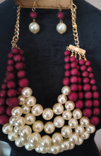 Load image into Gallery viewer, Trenees' Exclusive Jewelry Collections- 2 LT Blue, 1 Matte Pink, 2 Blue in stock
