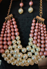 Load image into Gallery viewer, Trenees' Exclusive Jewelry Collections- 2 LT Blue, 1 Matte Pink, 2 Blue in stock
